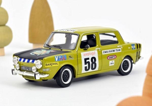 Norev Simca 1000 Rallye 2 SRT 58 1973 Acide Green 1:18 Modell - Artexio