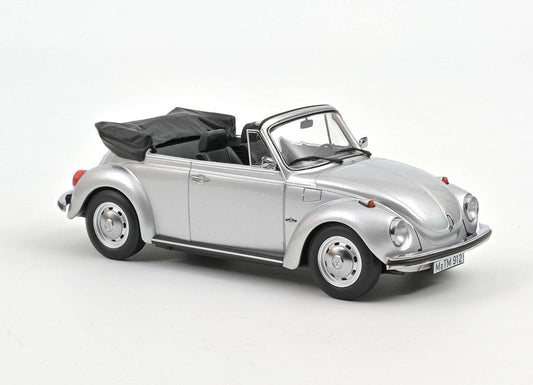 Norev VW 1303 Cabriolet 1973 Silver 1:18 Modell - Artexio