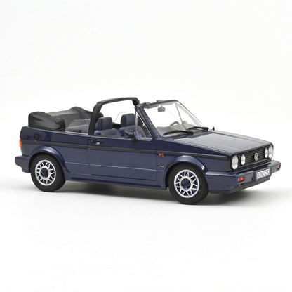 Norev VW Golf Cabriolet Quartett 1992 Inca Blue 1:18 Modell