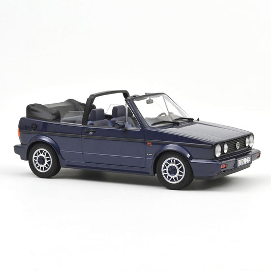 Norev VW Golf Cabriolet Quartett 1992 Inca Blue 1:18 Modell