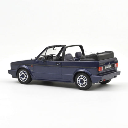 Norev VW Golf Cabriolet Quartett 1992 Inca Blue 1:18 Modell
