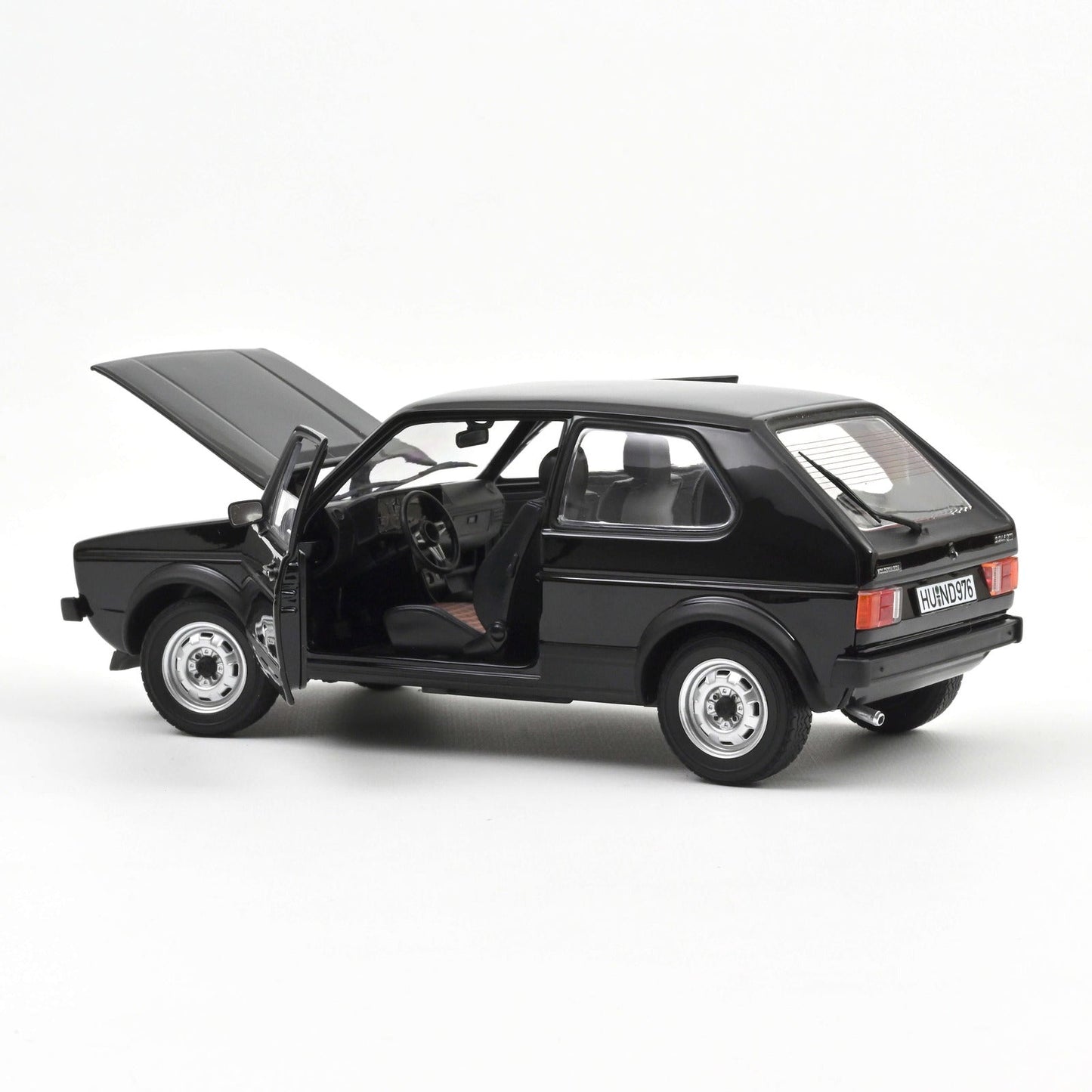 Norev VW Golf GTI 1976 Black 1:18 Modell