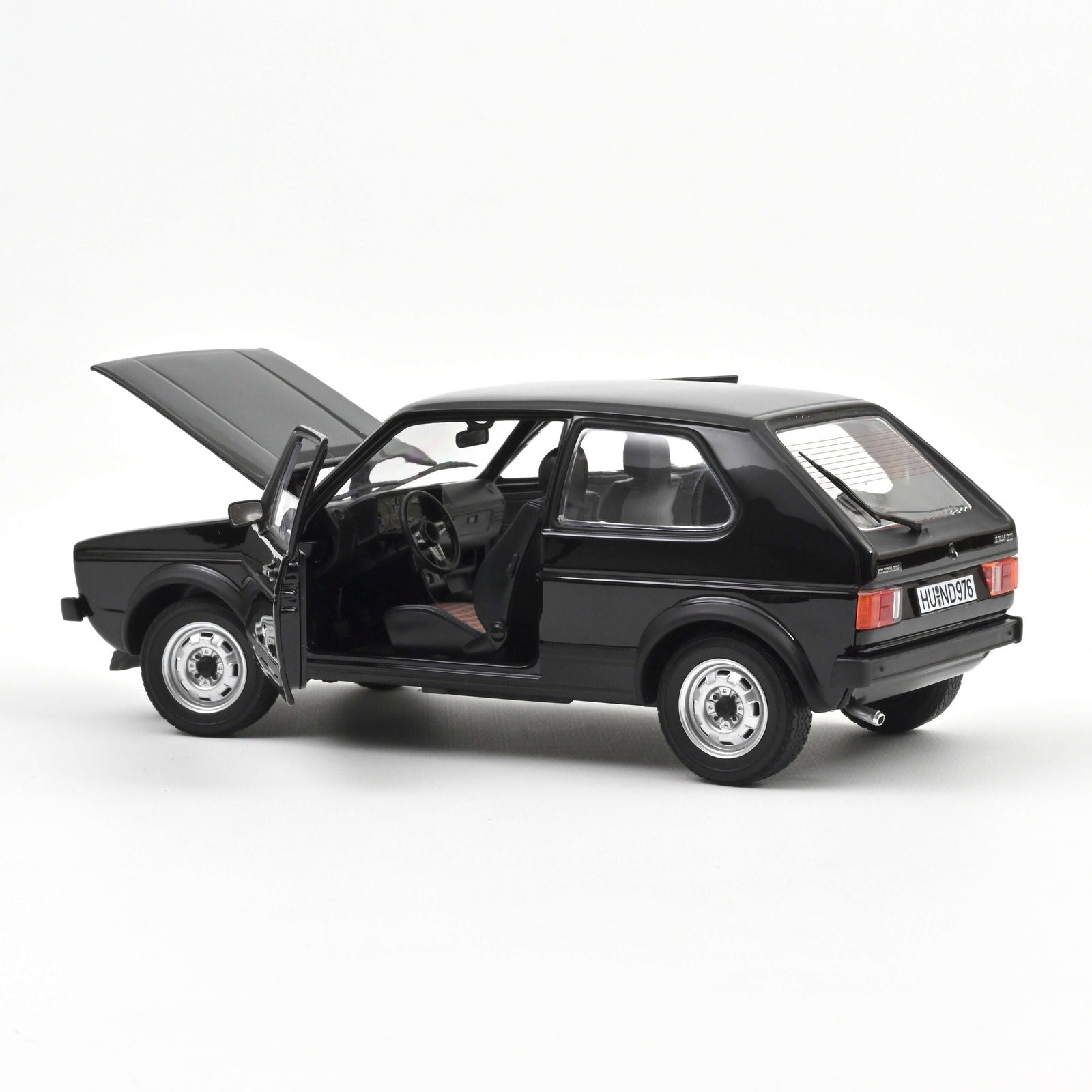 Norev VW Golf GTI 1976 Black 1:18 Modell