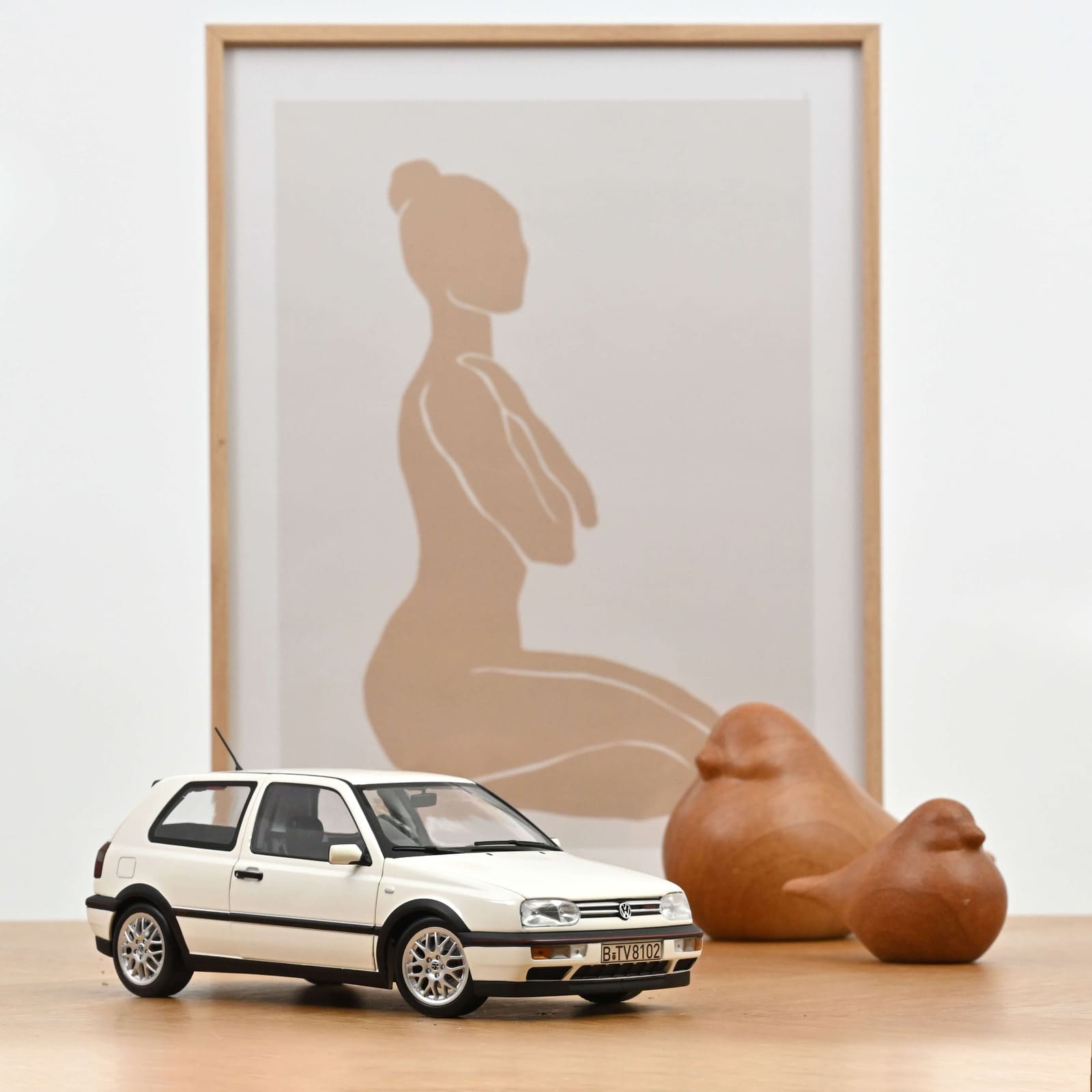 Norev VW Golf GTI 1996 Candywhite 1:18 Modell