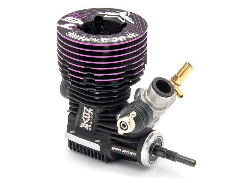 Nova Engines T6R Nitro Truggy .24 Motor 6 - Kanal DLC mit Stahl Lagern