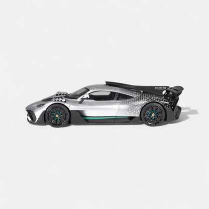 NZG Mercedes - AMG ONE Race Edition Silver 1:18 Modell