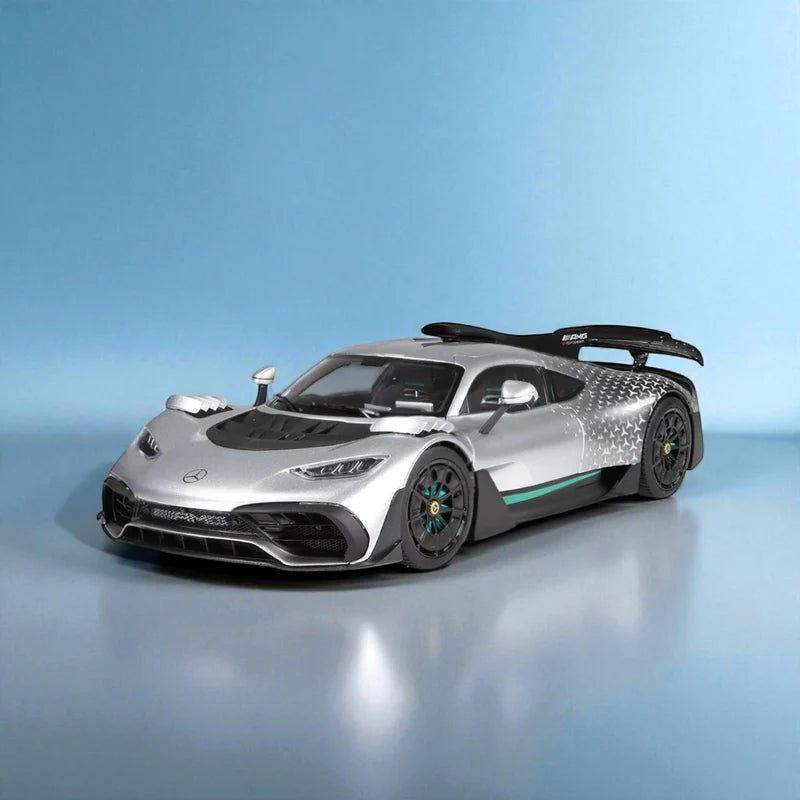 NZG Mercedes - AMG ONE Race Edition Silver 1:18 Modell