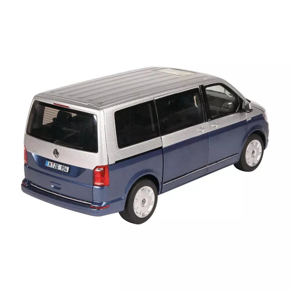 NZG Volkswagen T6 Multivan Generation Six - Blue/Silver 1:18 Modell - Artexio