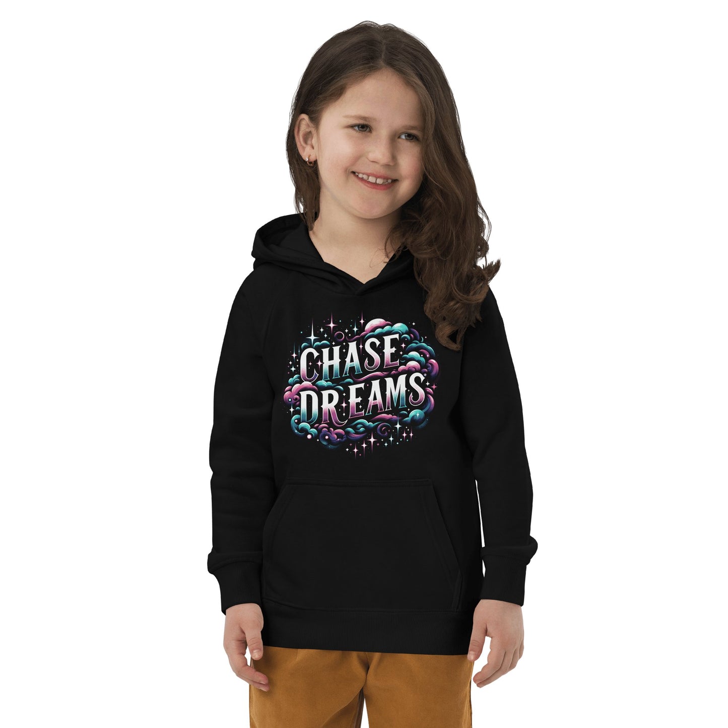 Öko Kapuzenpullover für Kinder "Chase Dreams" - Artexio