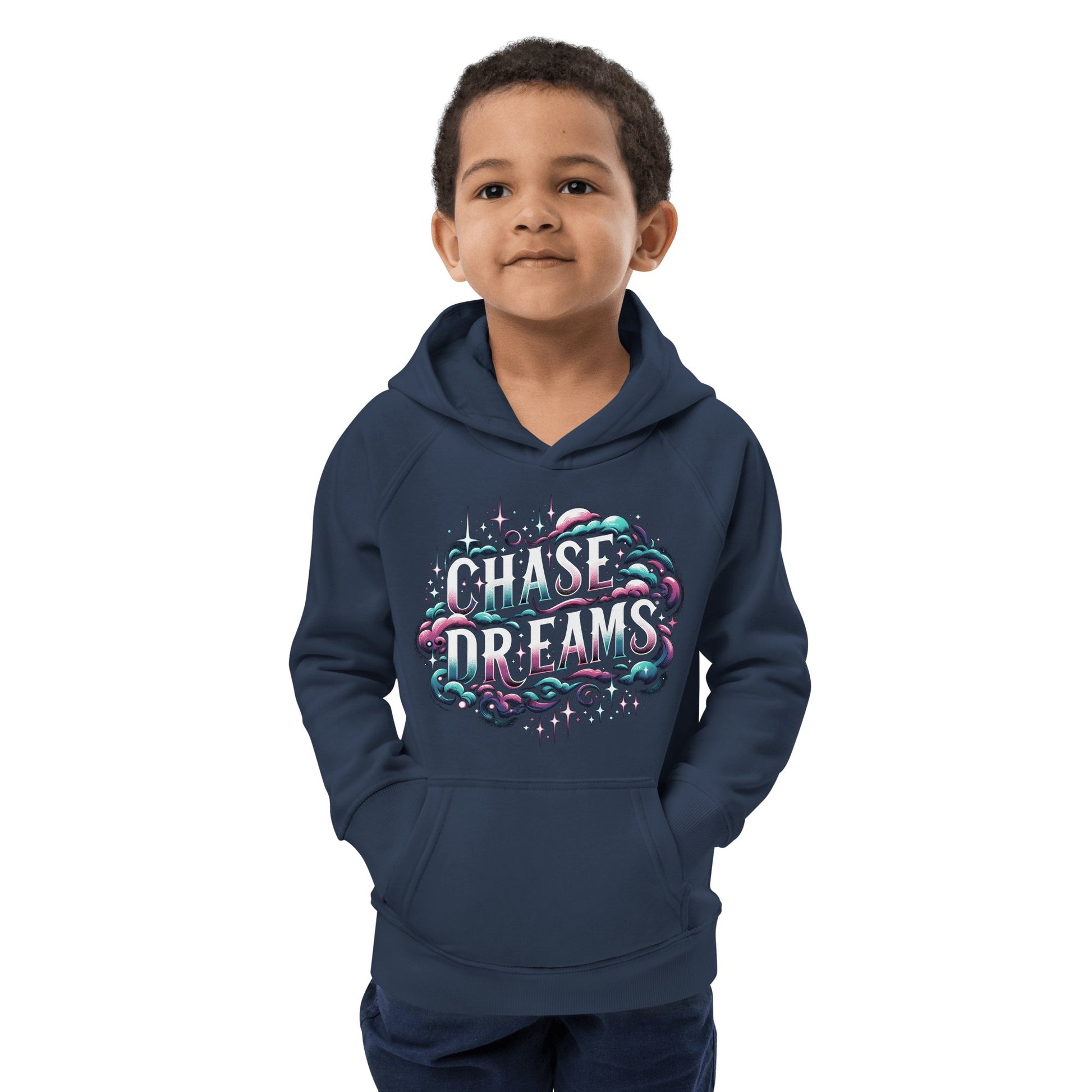 Öko Kapuzenpullover für Kinder "Chase Dreams" - Artexio