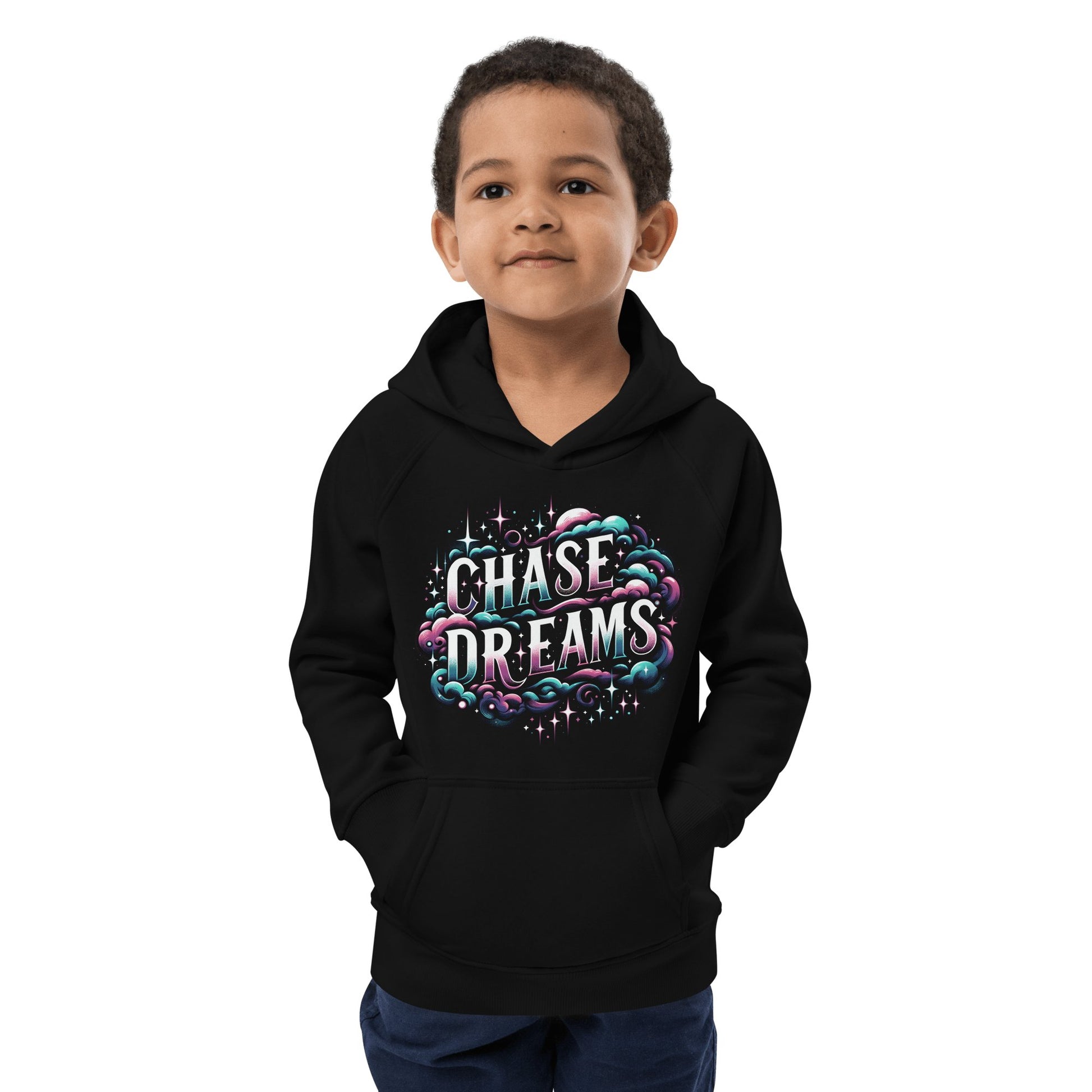 Öko Kapuzenpullover für Kinder "Chase Dreams" - Artexio