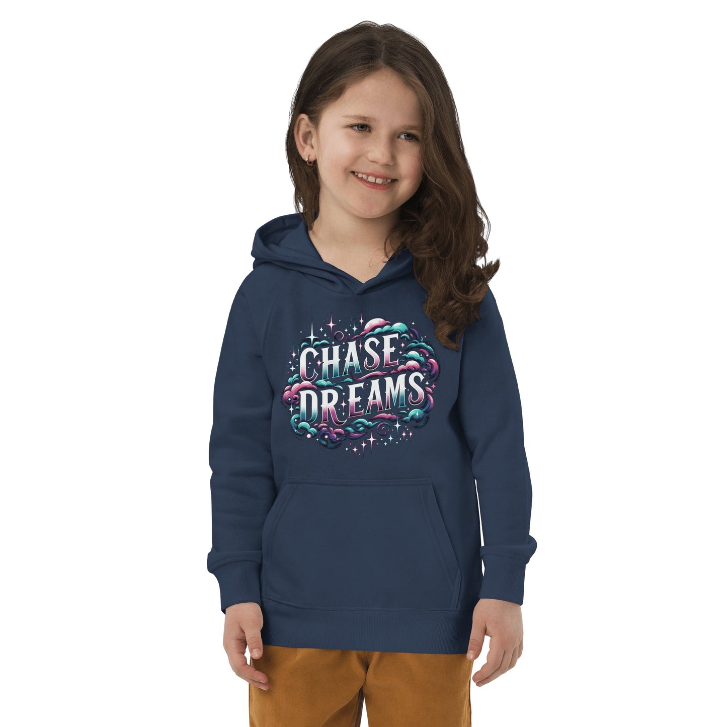 Öko Kapuzenpullover für Kinder "Chase Dreams" - Artexio