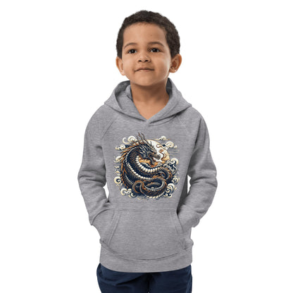 Öko Kapuzenpullover für Kinder "Drache" - Artexio