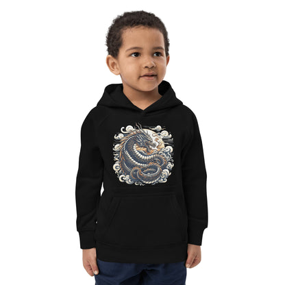 Öko Kapuzenpullover für Kinder "Drache" - Artexio