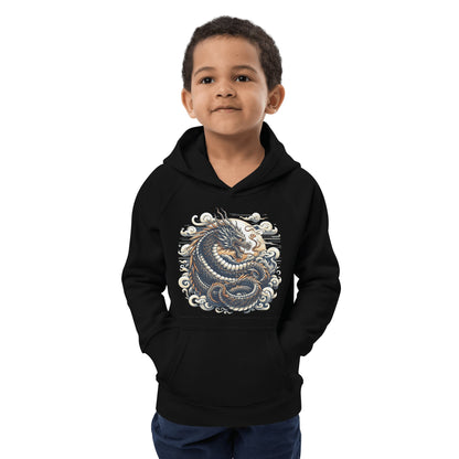 Öko Kapuzenpullover für Kinder "Drache" - Artexio