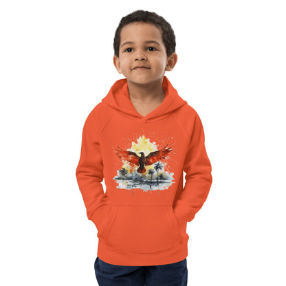 Öko Kapuzenpullover für Kinder "Firebird" - Artexio