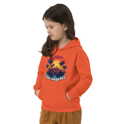 Öko Kapuzenpullover für Kinder "Los Angeles" - Artexio