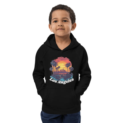 Öko Kapuzenpullover für Kinder "Los Angeles" - Artexio