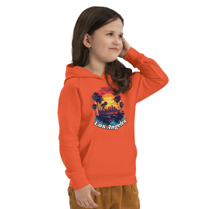 Öko Kapuzenpullover für Kinder "Los Angeles" - Artexio