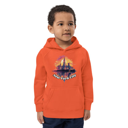 Öko Kapuzenpullover für Kinder "New York City" - Artexio