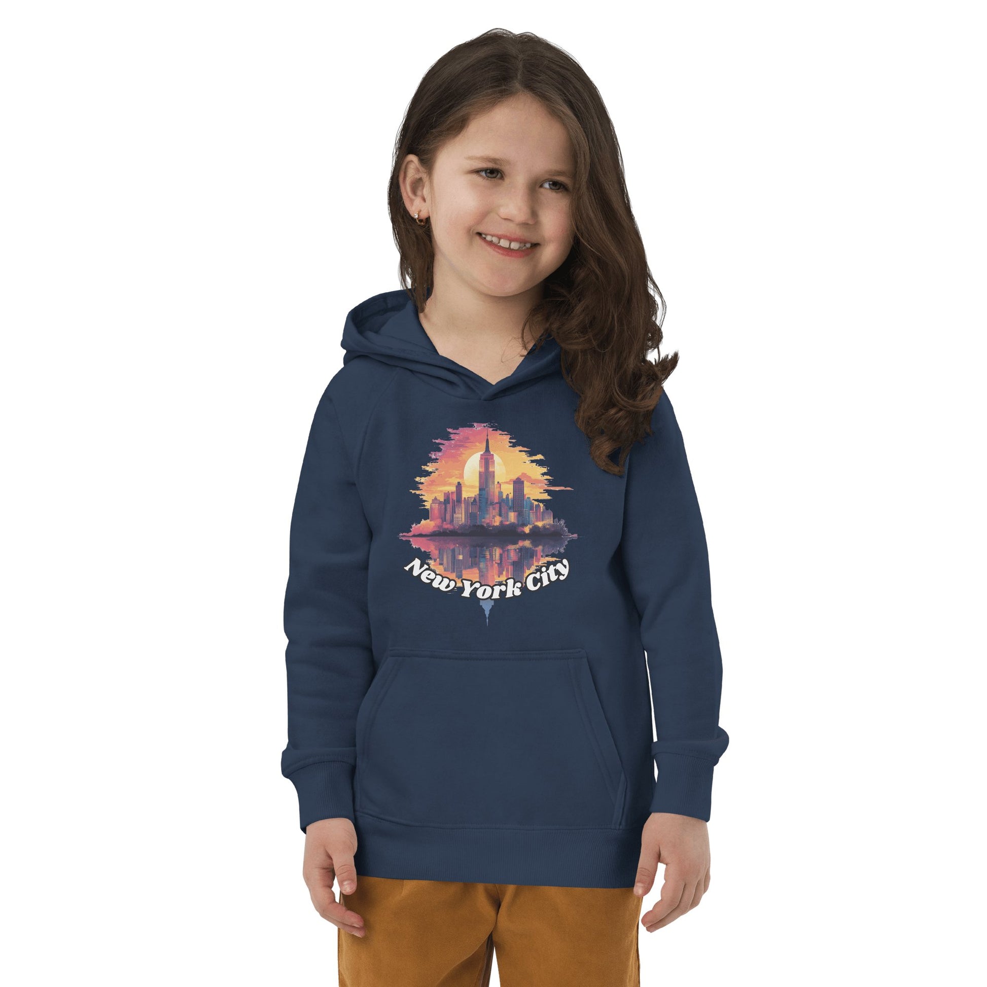 Öko Kapuzenpullover für Kinder "New York City" - Artexio