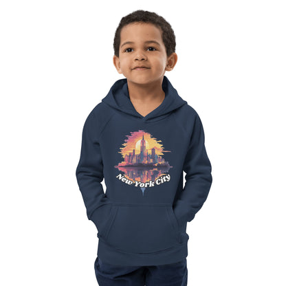 Öko Kapuzenpullover für Kinder "New York City" - Artexio