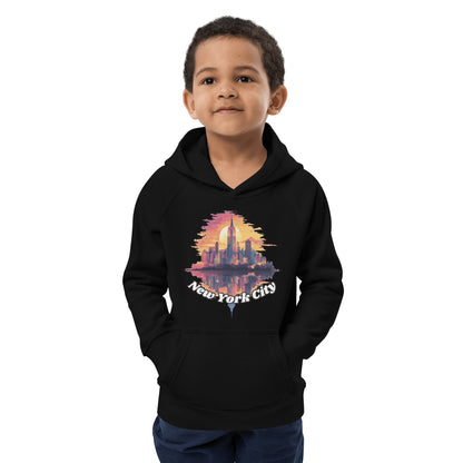 Öko Kapuzenpullover für Kinder "New York City" - Artexio