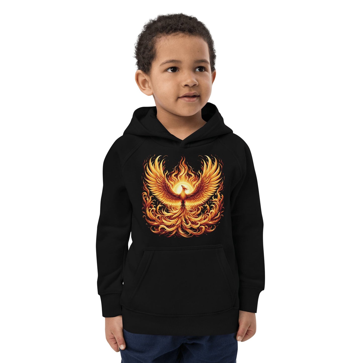 Öko Kapuzenpullover für Kinder "Phoenix" - Artexio