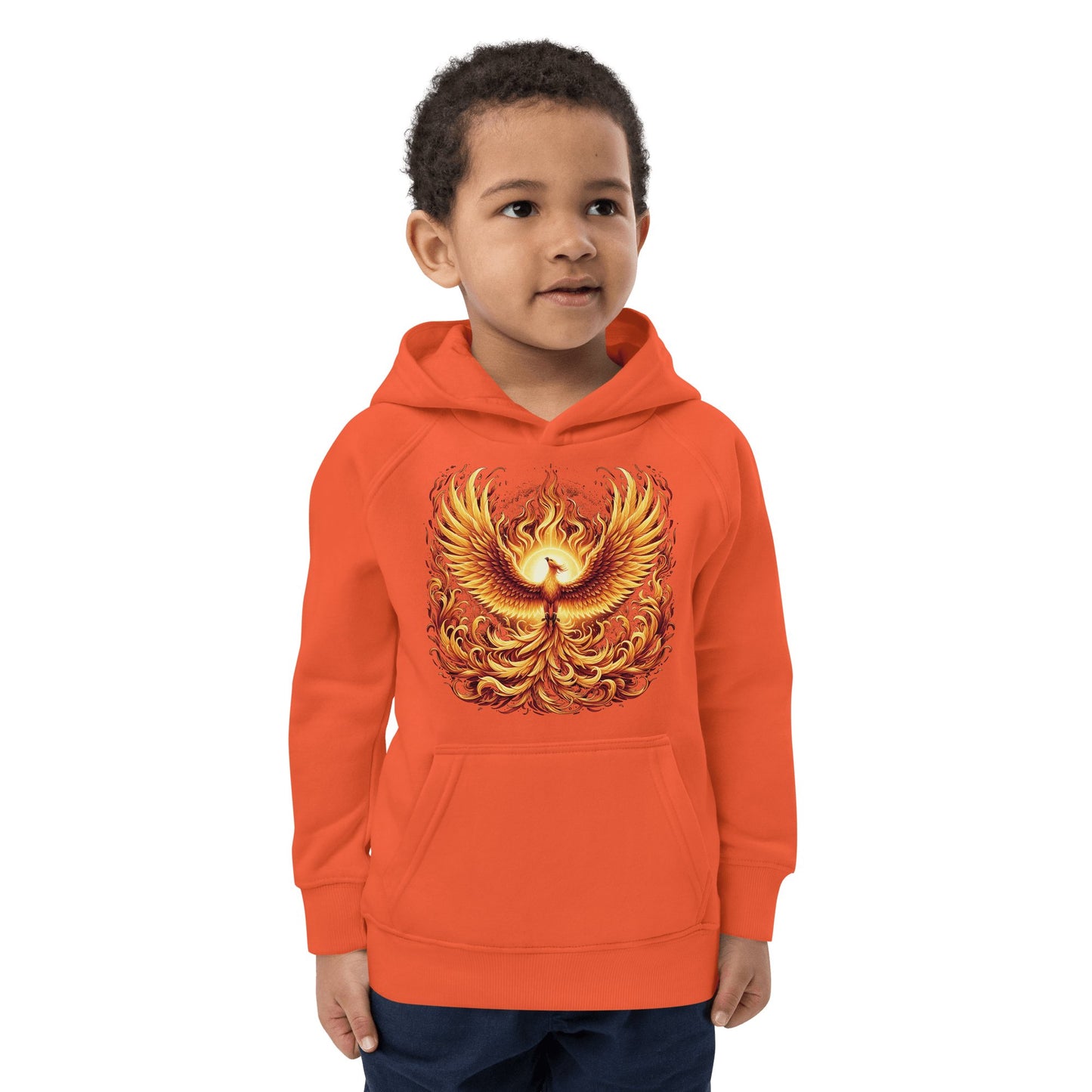 Öko Kapuzenpullover für Kinder "Phoenix" - Artexio