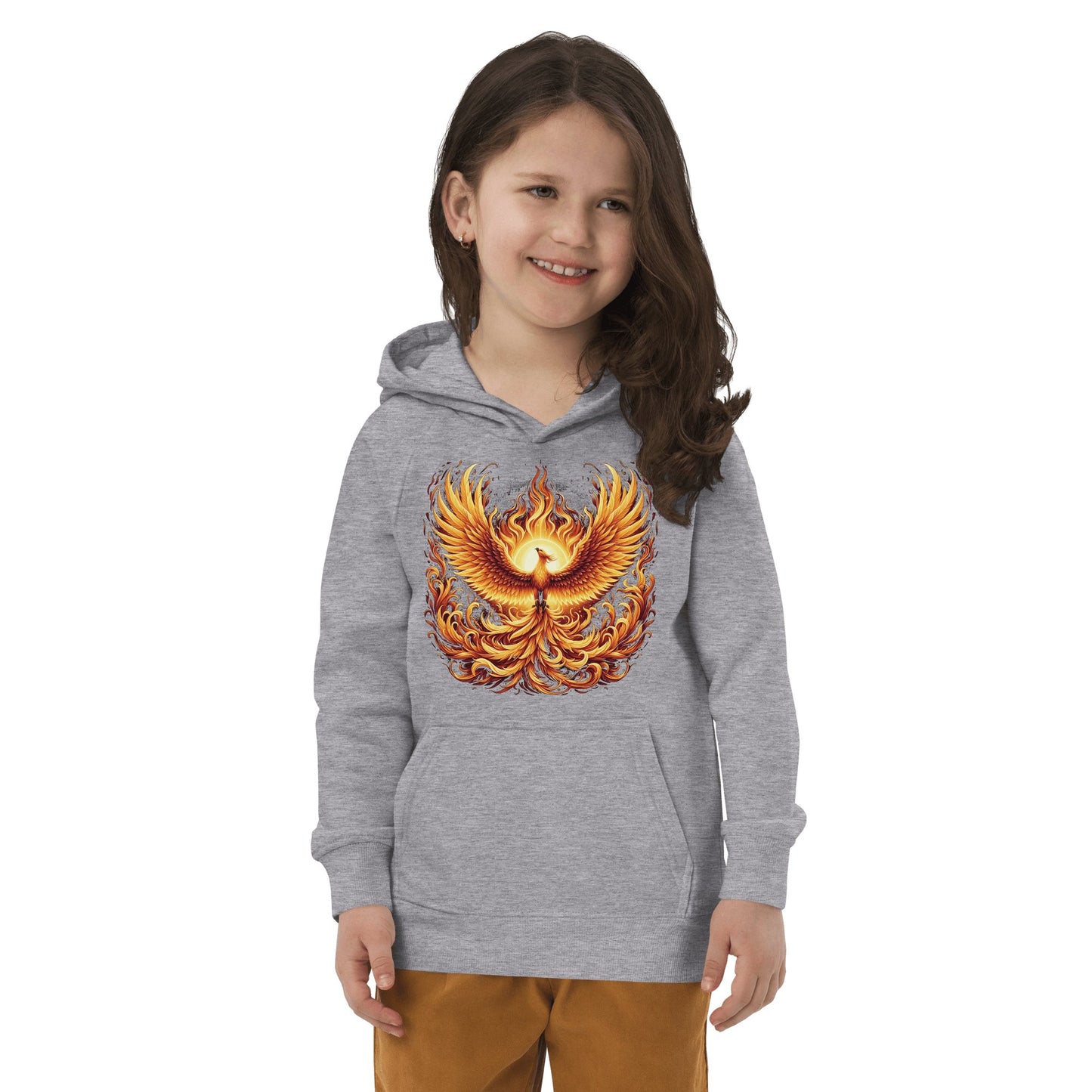 Öko Kapuzenpullover für Kinder "Phoenix" - Artexio