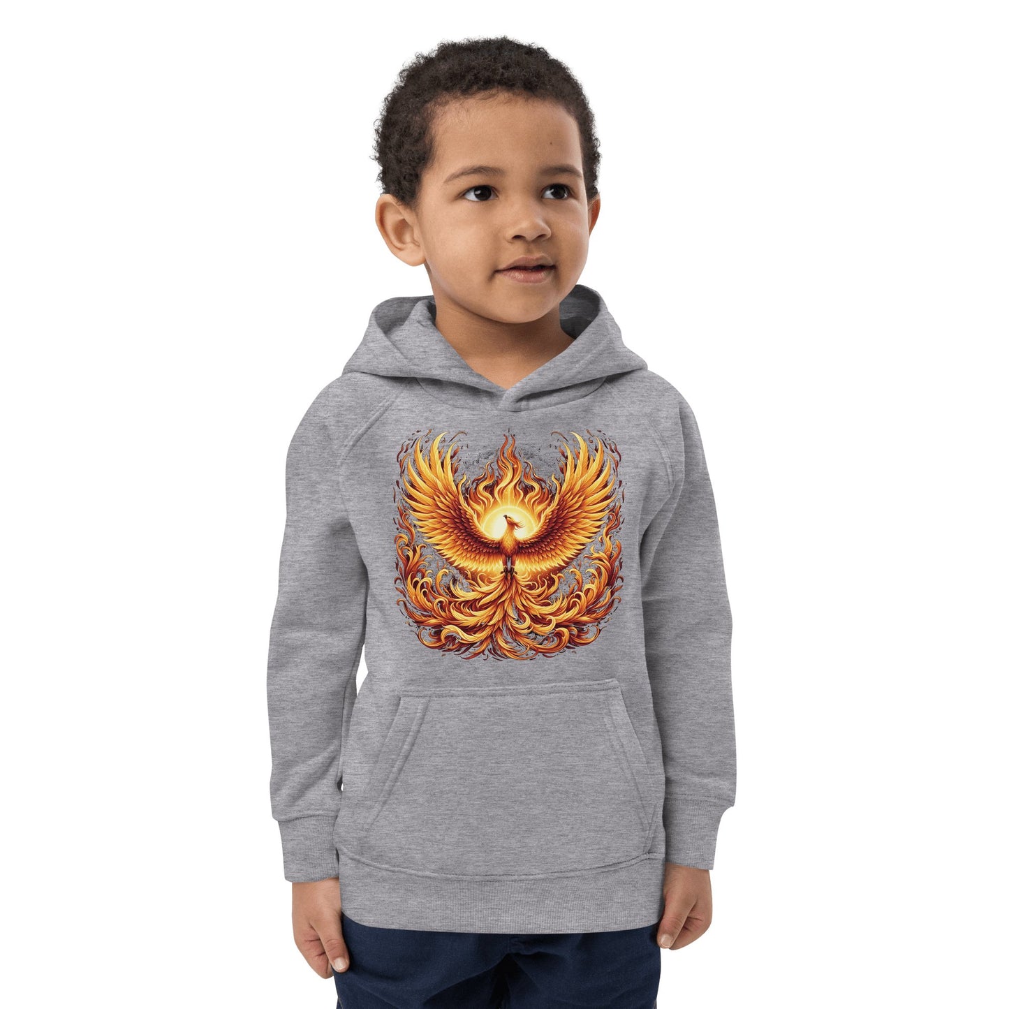 Öko Kapuzenpullover für Kinder "Phoenix" - Artexio