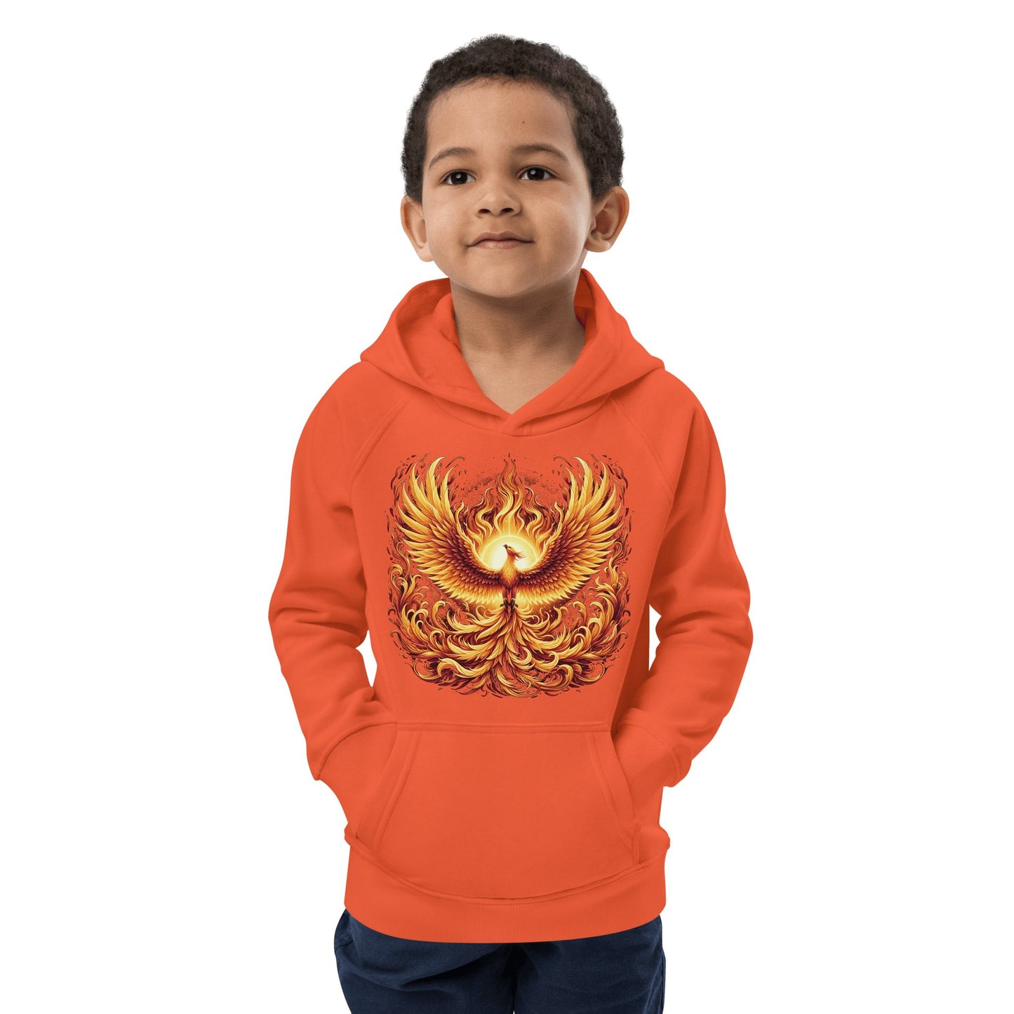 Öko Kapuzenpullover für Kinder "Phoenix" - Artexio