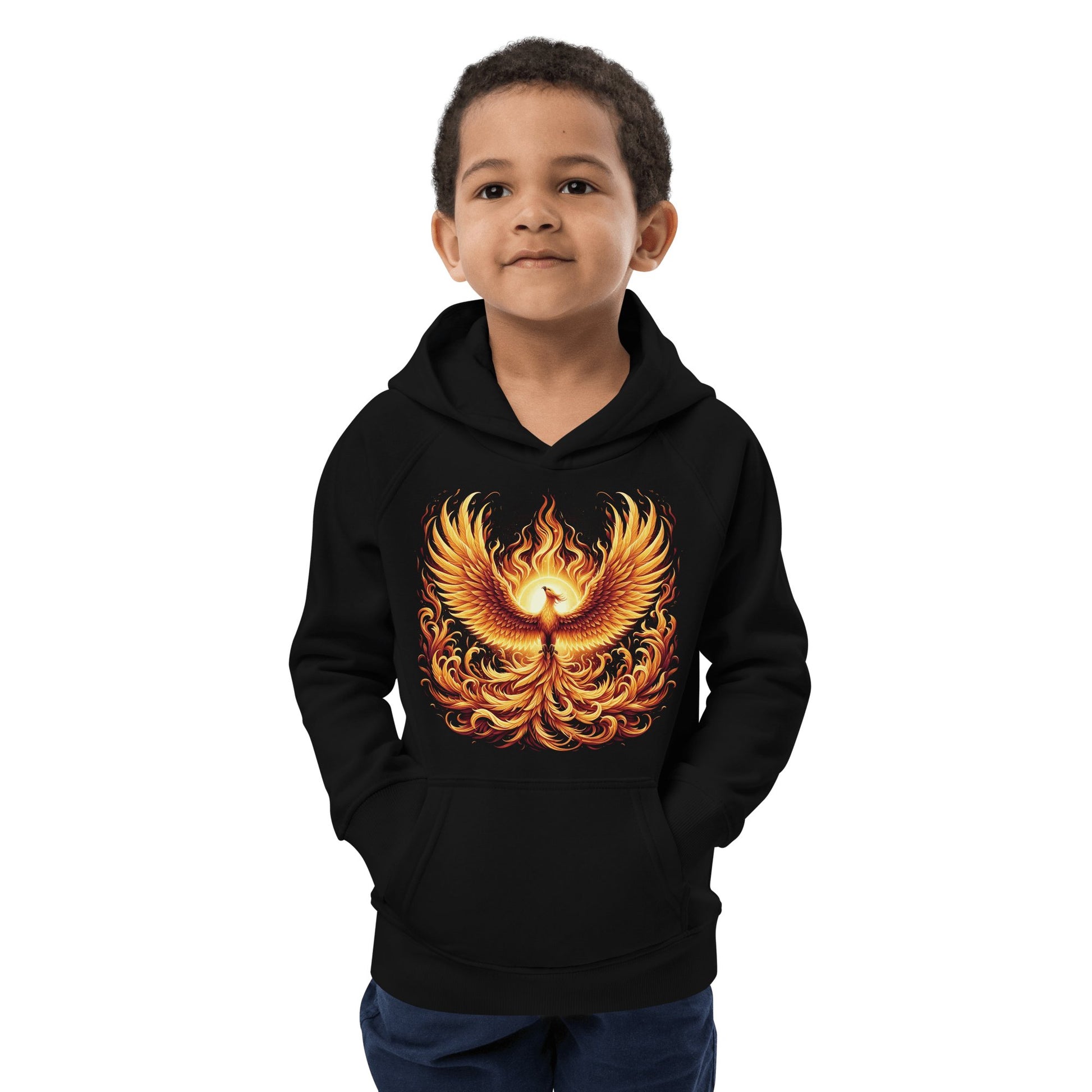 Öko Kapuzenpullover für Kinder "Phoenix" - Artexio