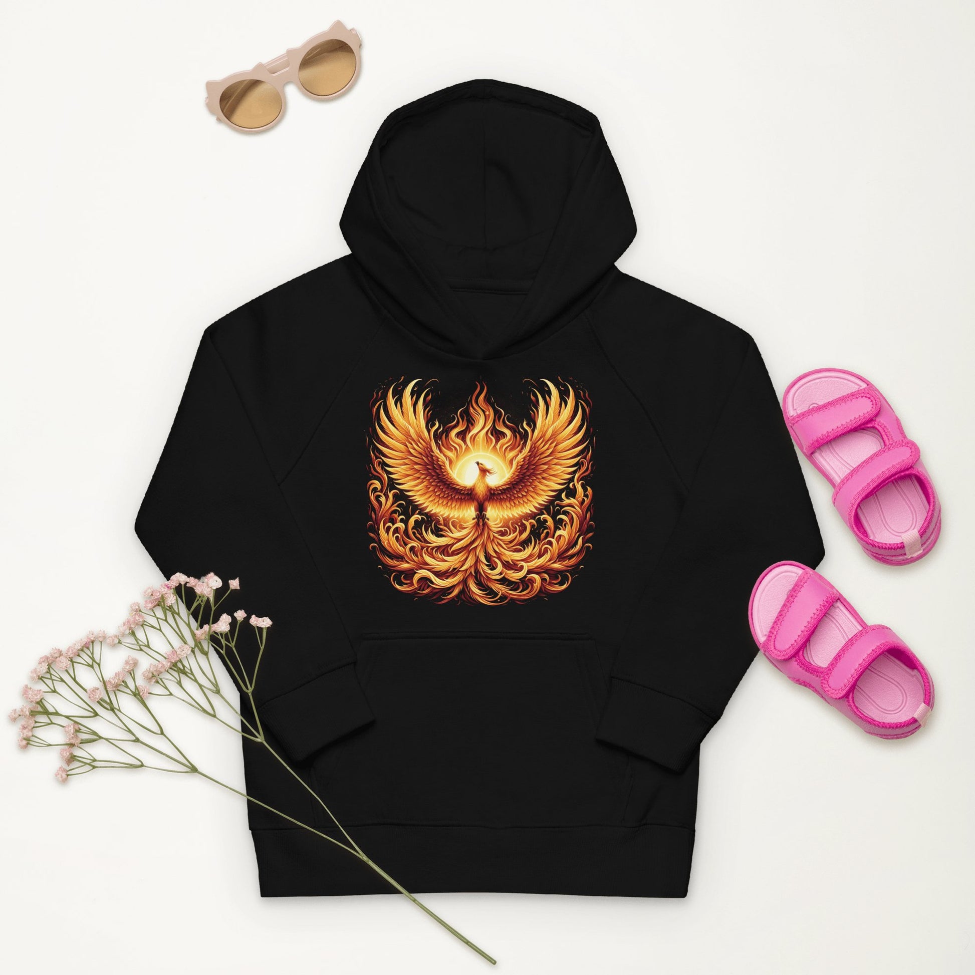 Öko Kapuzenpullover für Kinder "Phoenix" - Artexio