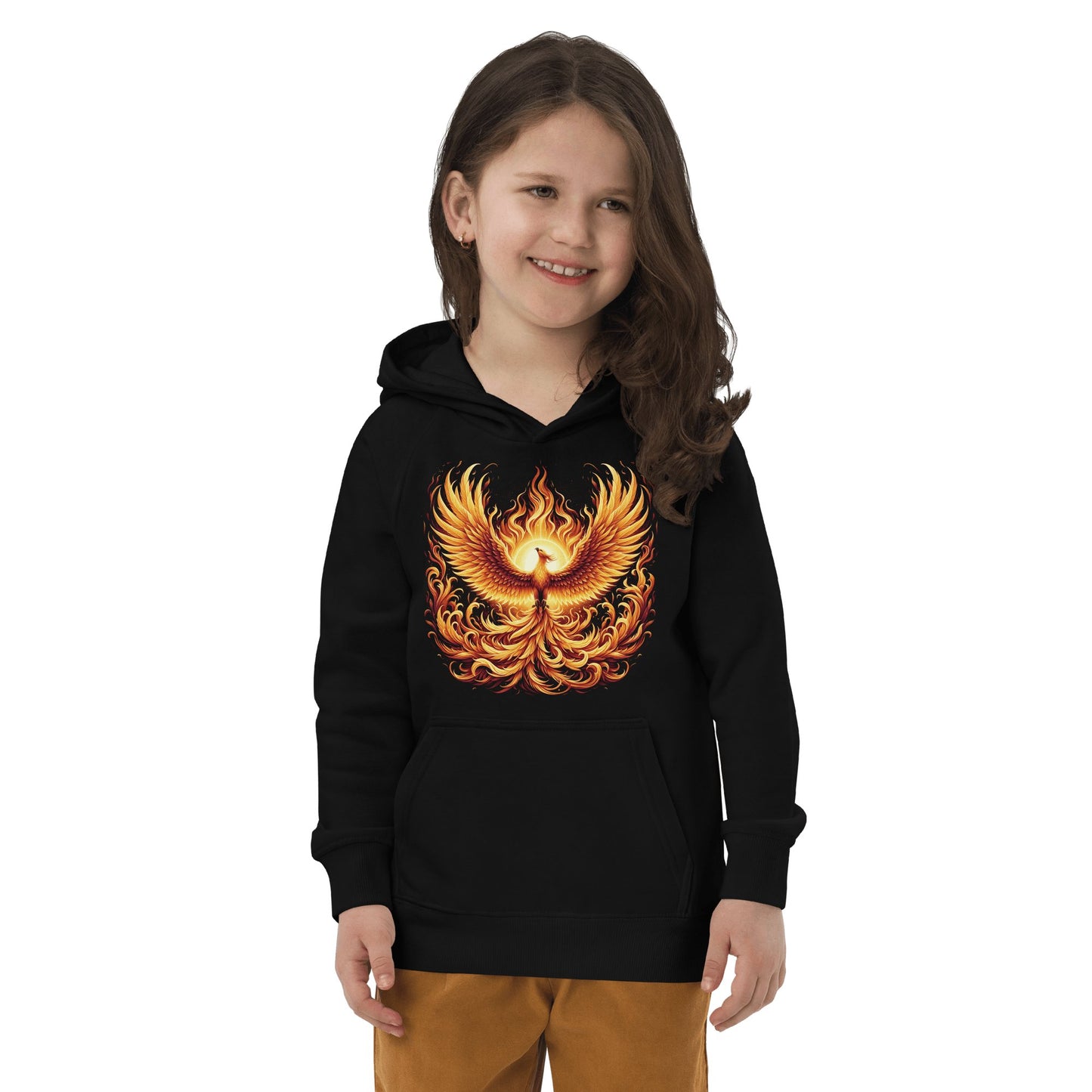 Öko Kapuzenpullover für Kinder "Phoenix" - Artexio