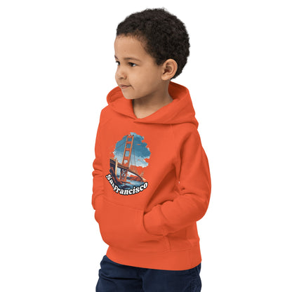 Öko Kapuzenpullover für Kinder "San Francisco" - Artexio