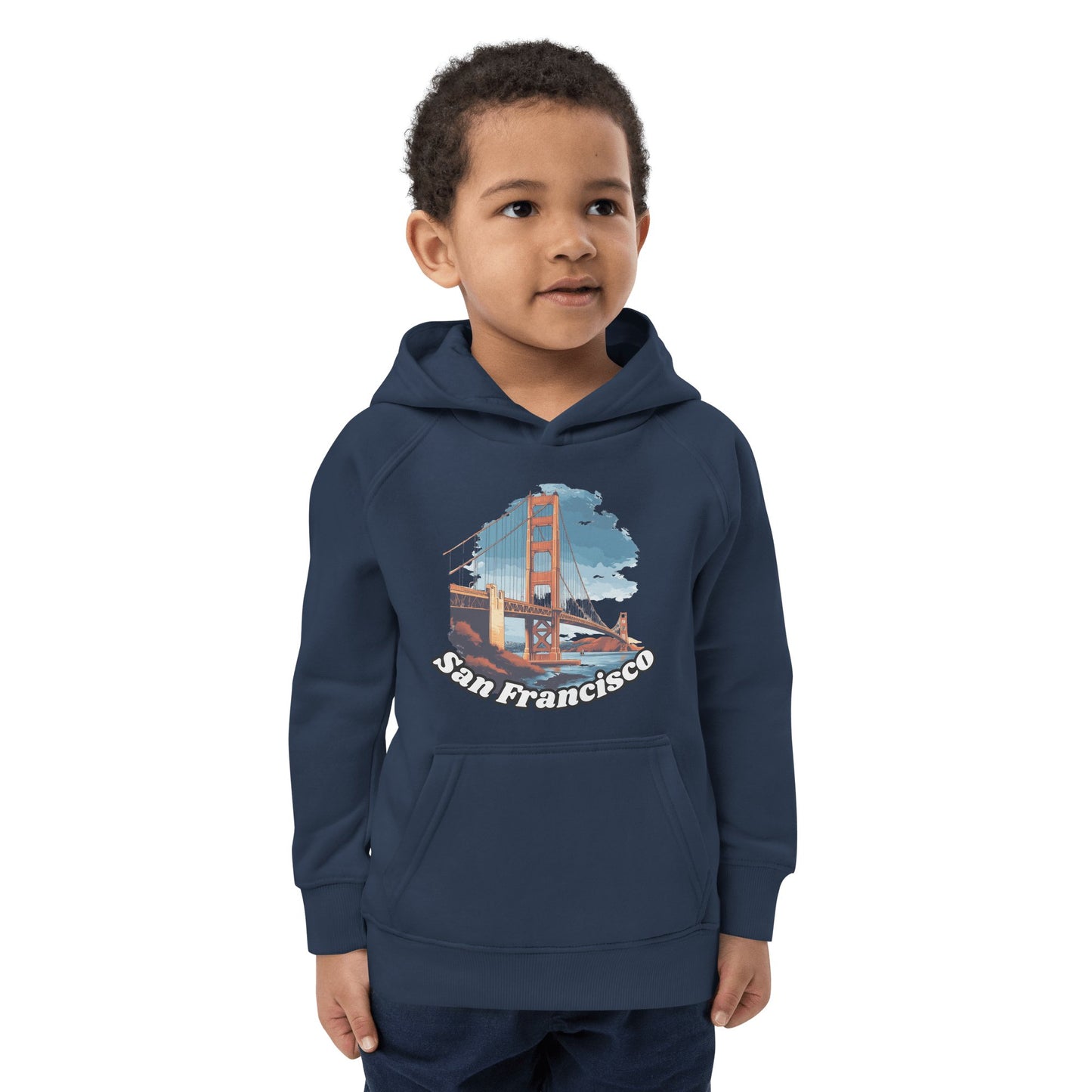 Öko Kapuzenpullover für Kinder "San Francisco" - Artexio