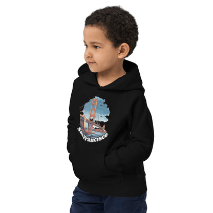 Öko Kapuzenpullover für Kinder "San Francisco" - Artexio