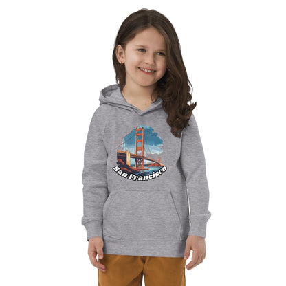 Öko Kapuzenpullover für Kinder "San Francisco" - Artexio