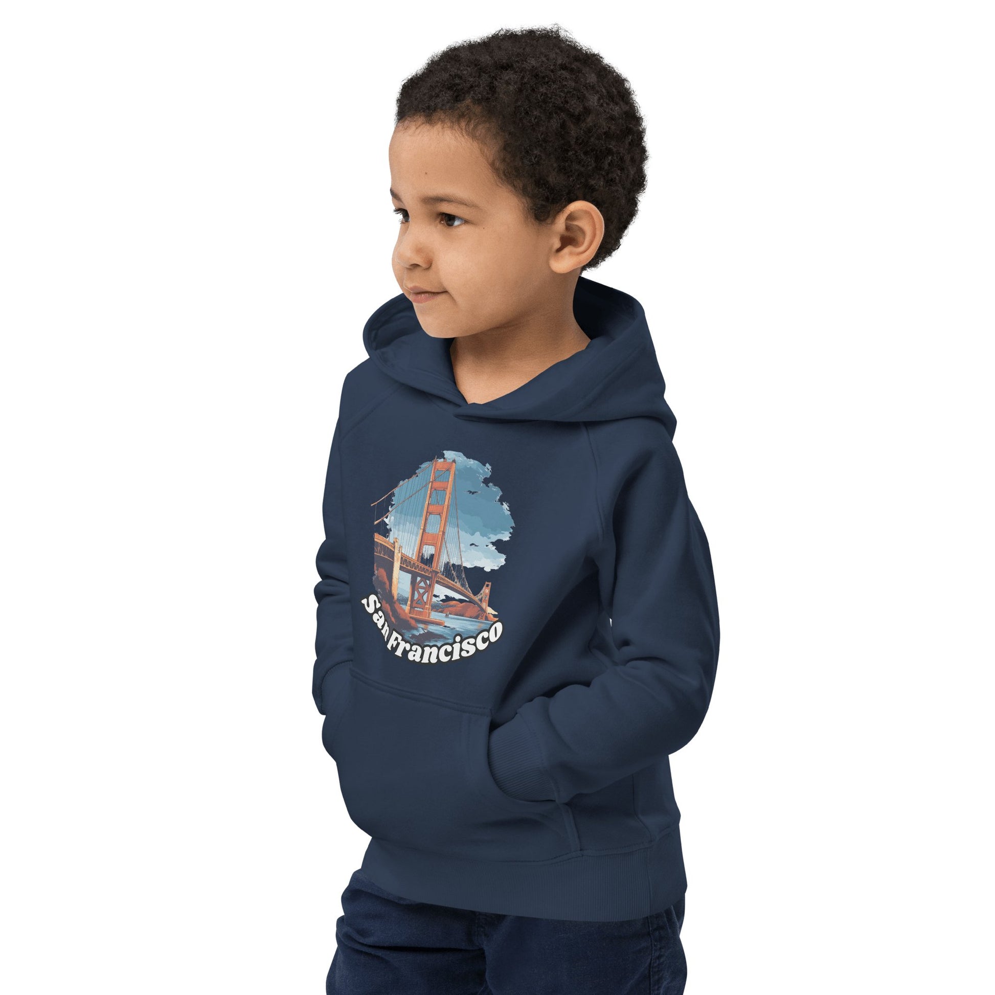 Öko Kapuzenpullover für Kinder "San Francisco" - Artexio