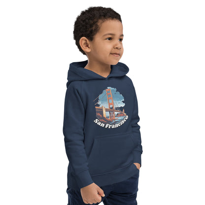 Öko Kapuzenpullover für Kinder "San Francisco" - Artexio