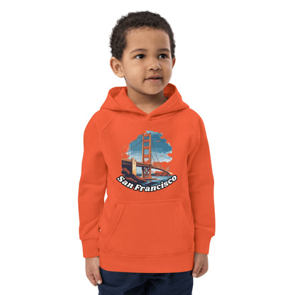 Öko Kapuzenpullover für Kinder "San Francisco" - Artexio