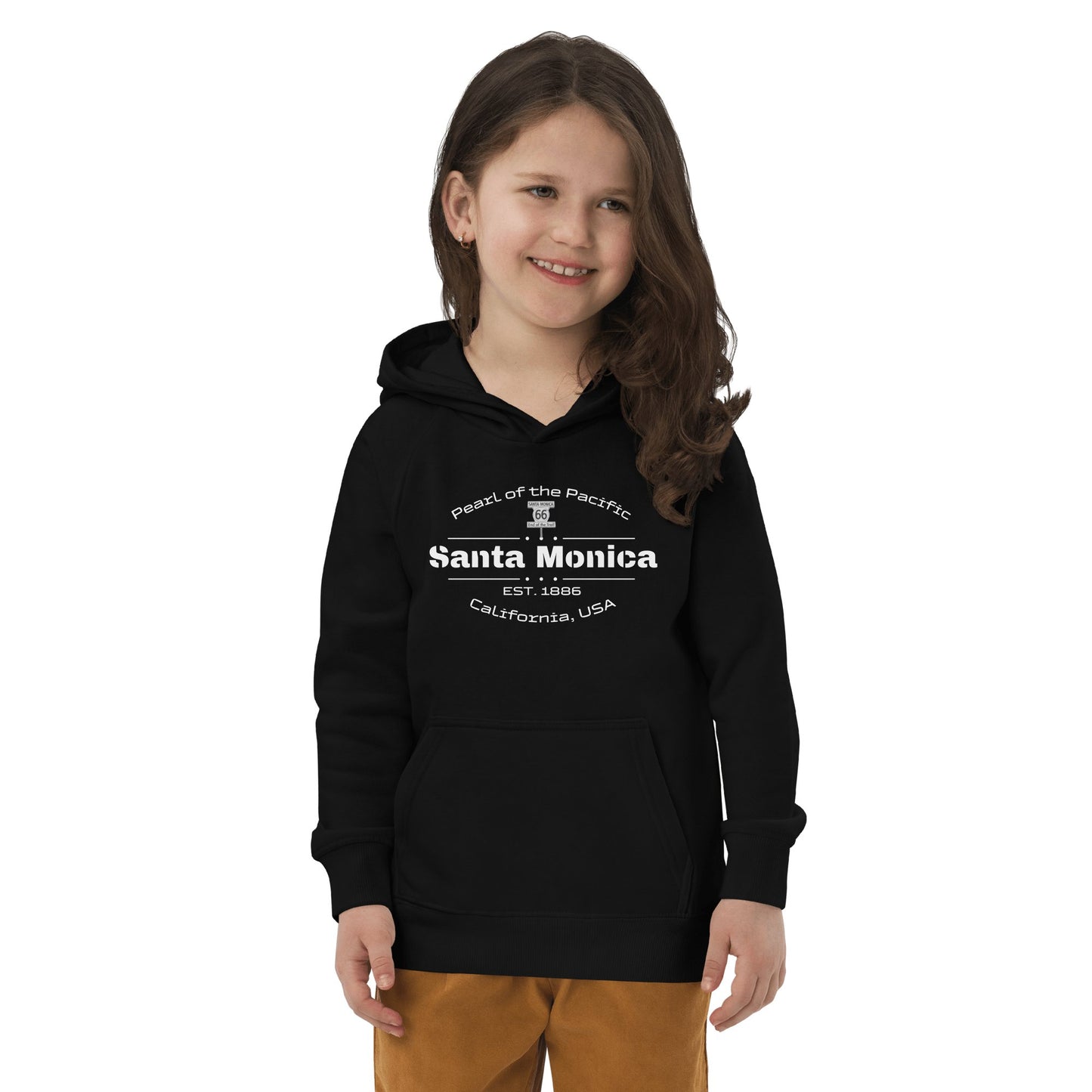 Öko Kapuzenpullover für Kinder "Santa Monica" - Artexio