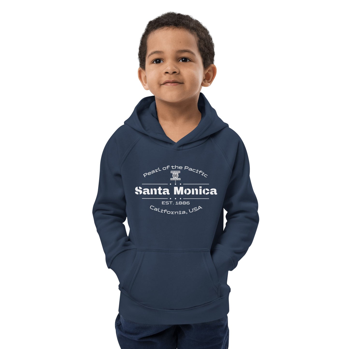 Öko Kapuzenpullover für Kinder "Santa Monica" - Artexio