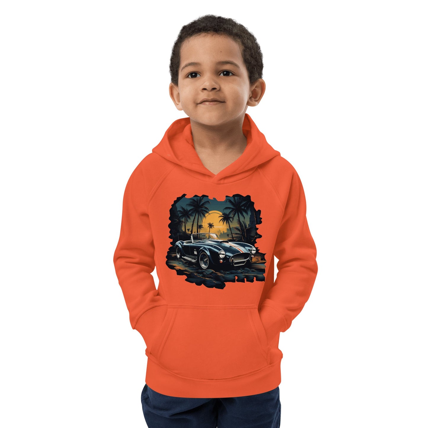 Öko Kapuzenpullover für Kinder "Shelby Cobra" - Artexio