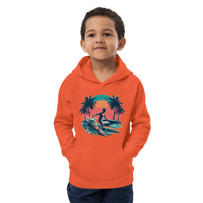 Öko Kapuzenpullover für Kinder "Surfing" - Artexio