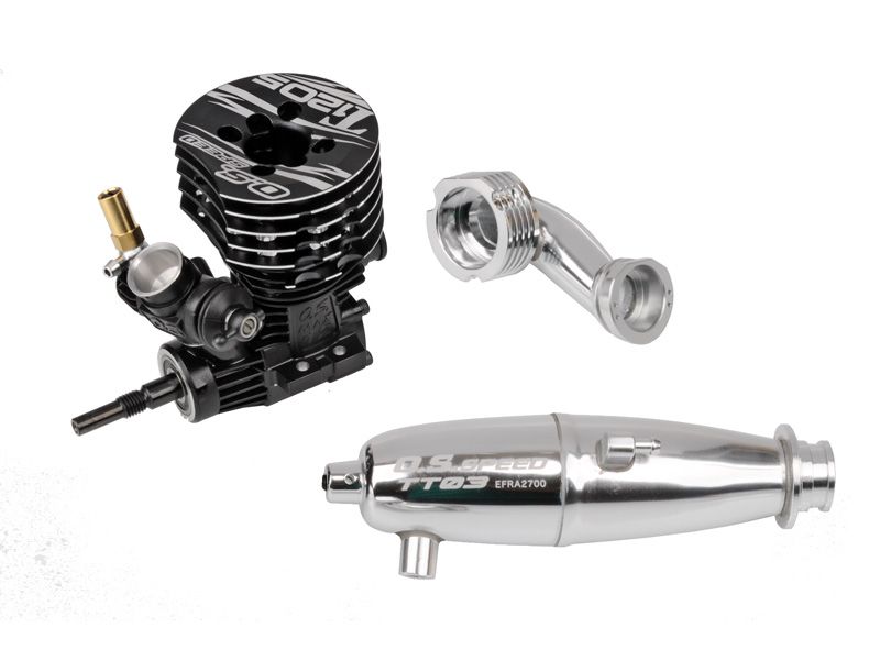 OS Speed ​​T1205 Nitro on-Road Motor as TT03 EFRA2700/MT04 Race Combo
