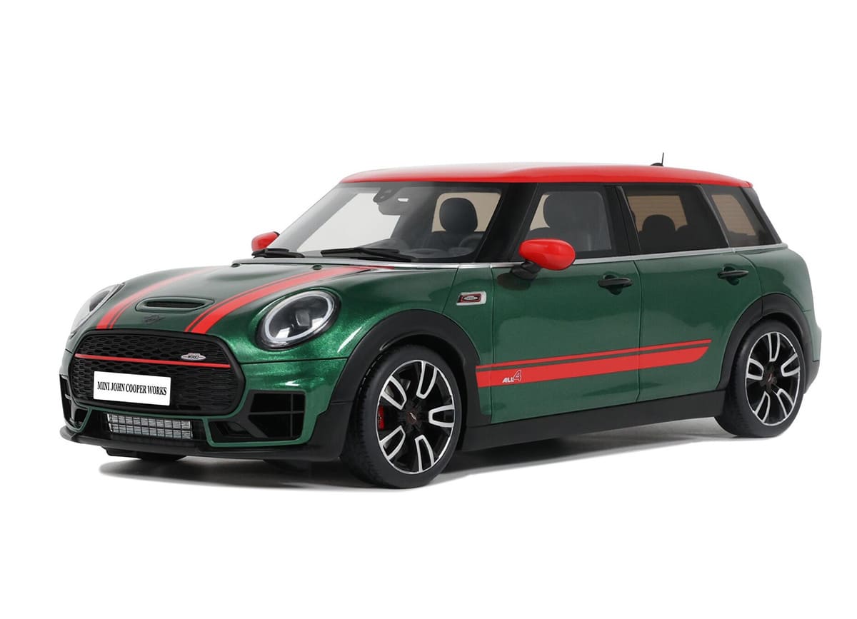 Otto-Models Mini Clubman (F54) JCW British Green 2021 1:18 Modell