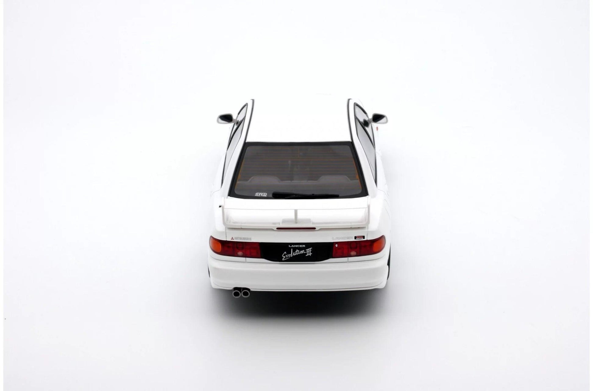 Otto - Models Mitsubishi Lancer Evo III 1995 - White 1:18 Modell - Artexio