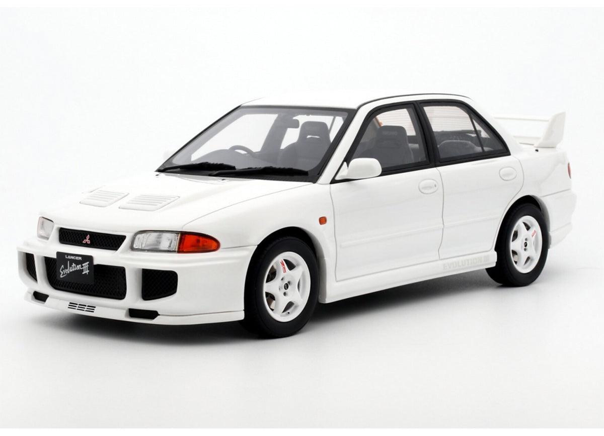 Otto - Models Mitsubishi Lancer Evo III 1995 - White 1:18 Modell - Artexio